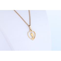 MEDALIK ZŁOTO 585 ZAWIESZKA WISIOREK