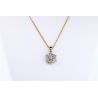 DIAMENTY 0,04 CT ZŁOTO 375 ZAWIESZKA WISIOREK
