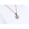 DIAMENTY 0,04 CT ZŁOTO 375 ZAWIESZKA WISIOREK