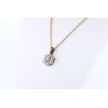 DIAMENTY 0,04 CT ZŁOTO 375 ZAWIESZKA WISIOREK