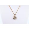 DIAMENTY 0,04 CT ZŁOTO 375 ZAWIESZKA WISIOREK