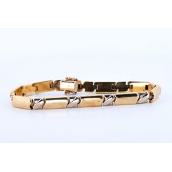 ZŁOTO 585 BRANSOLETKA 20 CM