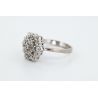 DIAMENTY 1,10 CT ZŁOTO 750 PIERŚCIONEK ROZMIAR 16