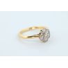 DIAMENTY 0,35CT ZŁOTO 750 PIERŚCIONEK ROZMIAR 13