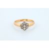 DIAMENTY 0,45CT ZŁOTO 750 PIERŚCIONEK ROZMIAR 14