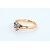 DIAMENTY 0,45CT ZŁOTO 750 PIERŚCIONEK ROZMIAR 14