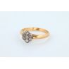DIAMENTY 0,45CT ZŁOTO 750 PIERŚCIONEK ROZMIAR 14