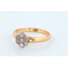 DIAMENTY 0,45CT ZŁOTO 750 PIERŚCIONEK ROZMIAR 14