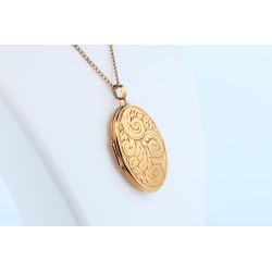 ZŁOTO 375 SEKRETNIK ZAWIESZKA MEDALION